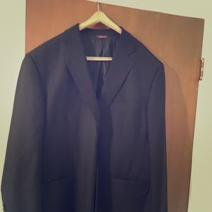 Black men’s suit jacket